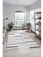 Şık Sade Kilim Desenli Dijital Kaymaz Yıkanabilir Yolluk Mutfak Salon Halısı Modern-74-Gri 3