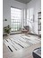 Şık Sade Kilim Desenli Dijital Kaymaz Yıkanabilir Yolluk Mutfak Salon Halısı Modern-74-Gri 4