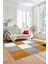 3D Baskılı Kaymaz Yıkanabilir Koridor Halısı Mutfak Halısı Salon Halısı Modern-53-Kahve 1