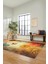Baskılı Kaymaz Taban Yıkanabilir Modern Yolluk Mutfak Salon Halısı MODERN-109-RENKLİ 3