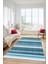 Modern Kilim Desen Dijital Kaymaz Yıkanabilir Yolluk Mutfak Salon Halısı Modern-25-Mavi 2