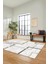 Sade Desen Modern Tasarım Dijital Kaymaz Yıkanabilir Yolluk Mutfak Salon Halısı Modern-80-Krem 5
