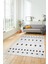 Baskılı Kaymaz Yıkanabilir Şık Kilim Desen Yolluk Mutfak Halısı Salon Halısı Modern-65-Gri 1