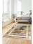 Baskılı Kaymaz Yıkanabilir Modern Mermer Desen Yolluk Salon Halısı Modern-46-Gold 2