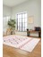 Kilim Desen Modern Tasarım Dijital Kaymaz Yıkanabilir Yolluk Mutfak Salon Halısı Modern-81-Pembe 5