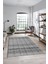 Baskılı Kaymaz Yıkanabilir Şık Kilim Desen Yolluk Mutfak Halısı Salon Halısı Modern-70-Gri 3
