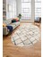 Baskılı Kaymaz Yıkanabilir Kilim Desen Oval Yolluk Mutfak Halısı Salon Halısı O-Modern-57-Renkli 2