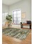 Modern Etnik Desen Dijital Kaymaz Yıkanabilir Yolluk Mutfak Salon Halısı Modern-30-Yeşil 1