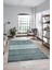 Kilim Desen Özel Tasarım Dijital Kaymaz Yıkanabilir Yolluk Mutfak Salon Halısı Modern-83-Turkuaz 2