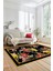 Çiçek Desenli Dijital Kaymaz Yıkanabilir Yolluk Mutfak Salon Halısı Modern-16-Renkli 3