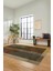 Baskılı Kaymaz Taban Yıkanabilir Modern Şık Yolluk Mutfak Salon Halısı MODERN-107-KAHVE 3
