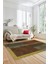 Baskılı Kaymaz Taban Yıkanabilir Modern Şık Yolluk Mutfak Salon Halısı MODERN-107-KAHVE 5