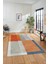 Baskılı Kaymaz Taban Yıkanabilir Modern Şık Yolluk Mutfak Salon Halısı MODERN-107-RENKLİ 2