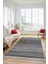 Modern Kilim Desenli Dijital Kaymaz Yıkanabilir Yolluk Mutfak Salon Halısı Modern-17-Gri 2