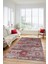 Modern Etnik Desen Dijital Kaymaz Yıkanabilir Yolluk Mutfak Salon Halısı Modern-30-Bordo 2