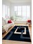 Şık Baskılı Kaymaz Yıkanabilir Modern Yolluk Koridor Mutfak Salon Halısı Modern-40-Lacivert 1