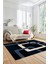 Şık Baskılı Kaymaz Yıkanabilir Modern Yolluk Koridor Mutfak Salon Halısı Modern-40-Lacivert 2