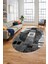 Modern Göbekli Desen Dijital Kaymaz Yıkanabilir Oval Yolluk Mutfak Salon Halısı O-Modern-33-Gri 3