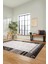 Etnik Baskılı Kaymaz Taban Yıkanabilir Yolluk Mutfak Salon Halısı MODERN-119-VİZON 3