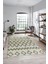 Modern Kilim Desen Dijital Kaymaz Yıkanabilir Yolluk Mutfak Salon Halısı Modern-92-Yeşil 1