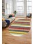 Modern Kilim Desen Dijital Kaymaz Yıkanabilir Oval Yolluk Mutfak Salon Halısı O-Modern-25-Renkli 4