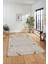 Dijital Dekoratif Kaymaz Taban Yıkanabilir Modern Yolluk Mutfak Salon Halısı Modern-05-Bej 1