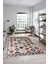 Etnik Baskılı Kaymaz Taban Yıkanabilir Modern Yolluk Salon Halısı Modern-99-Renkli 1