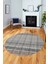 Baskılı Kaymaz Yıkanabilir Şık Kilim Desen Yuvarlak Mutfak Halısı Salon Halısı Y-Modern-70-Renkli 2