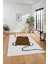 Baskılı Kaymaz Yıkanabilir Modern Yolluk Mutfak Halısı Salon Halısı Modern-61-Kahve 5