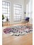 Baskılı Kaymaz Taban Yıkanabilir Şık Modern Yolluk Mutfak Oval Salon Halısı O-Modern-03-Renkli 2