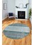 Kilim Desen Özel Tasarım Kaymaz Yıkanabilir Yuvarlak Mutfak Salon Halısı Y-Modern-83-Turkuaz 1