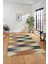 Renkli Desen Baskılı Kaymaz Taban Yıkanabilir Modern Yolluk Salon Halısı MODERN-104-RENKLİ 3