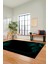 Modern Yaprak Desen Dijital Kaymaz Yıkanabilir Yolluk Mutfak Salon Halısı Modern-26-Turkuaz 1