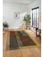 Baskılı Kaymaz Taban Yıkanabilir Modern Şık Yolluk Mutfak Salon Halısı MODERN-107-KAHVE 2