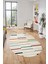 Şık Sade Kilim Desenli Dijital Kaymaz Yıkanabilir Oval Yolluk Mutfak Salon Halısı O-Modern-74-Renkli 3