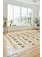 Baskılı Kaymaz Yıkanabilir Kilim Desen Yolluk Mutfak Halısı Salon Halısı Modern-64-Kahve 2