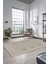 Kilim Desen Baskılı Kaymaz Taban Yıkanabilir Modern Yolluk Salon Halısı MODERN-108-BEJ 1
