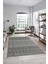 Kilim Desen Özel Tasarım Dijital Kaymaz Yıkanabilir Yolluk Mutfak Salon Halısı Modern-86-Gri 2