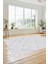 Şık Sade Modern Desenli Dijital Kaymaz Yıkanabilir Mutfak Yolluk Salon Halısı Modern-72-Mavi 2