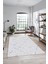 Şık Sade Modern Desenli Dijital Kaymaz Yıkanabilir Mutfak Yolluk Salon Halısı Modern-72-Mavi 3