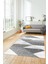 Baskılı Kaymaz Yıkanabilir Modern Koridor Halısı Mutfak Halısı Salon Halısı Modern-54-Beyaz 2