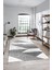 Baskılı Kaymaz Yıkanabilir Modern Koridor Halısı Mutfak Halısı Salon Halısı Modern-54-Beyaz 4