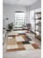 3D Renkli Modern Tasarım Dijital Kaymaz Yıkanabilir Yolluk Mutfak Salon Halısı Modern-77-Kahve 2