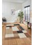 3D Renkli Modern Tasarım Dijital Kaymaz Yıkanabilir Yolluk Mutfak Salon Halısı Modern-77-Kahve 4