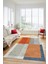 Baskılı Kaymaz Taban Yıkanabilir Modern Şık Yolluk Mutfak Salon Halısı MODERN-107-RENKLİ 4