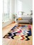 Etnik Modern Desen Dijital Kaymaz Yıkanabilir Yolluk Mutfak Salon Halısı Modern-24-Renkli 4