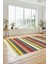 Modern Kilim Desen Dijital Kaymaz Yıkanabilir Yolluk Mutfak Salon Halısı Modern-25-Renkli 5