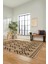 Sade Desen Özel Tasarım Dijital Kaymaz Yıkanabilir Yolluk Mutfak Salon Halısı Modern-87-Krem 5