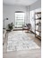 Sade Desen Modern Dijital Kaymaz Yıkanabilir Yolluk Mutfak Salon Halısı Modern-89-Gri 2