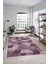 Baskılı Kaymaz Taban Yıkanabilir Modern Şık Yolluk Mutfak Salon Halısı Modern-96-Pembe 1